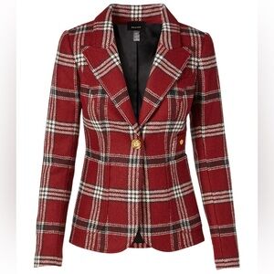 Smythe Wool Duchess Blazer With Patch Pocket
